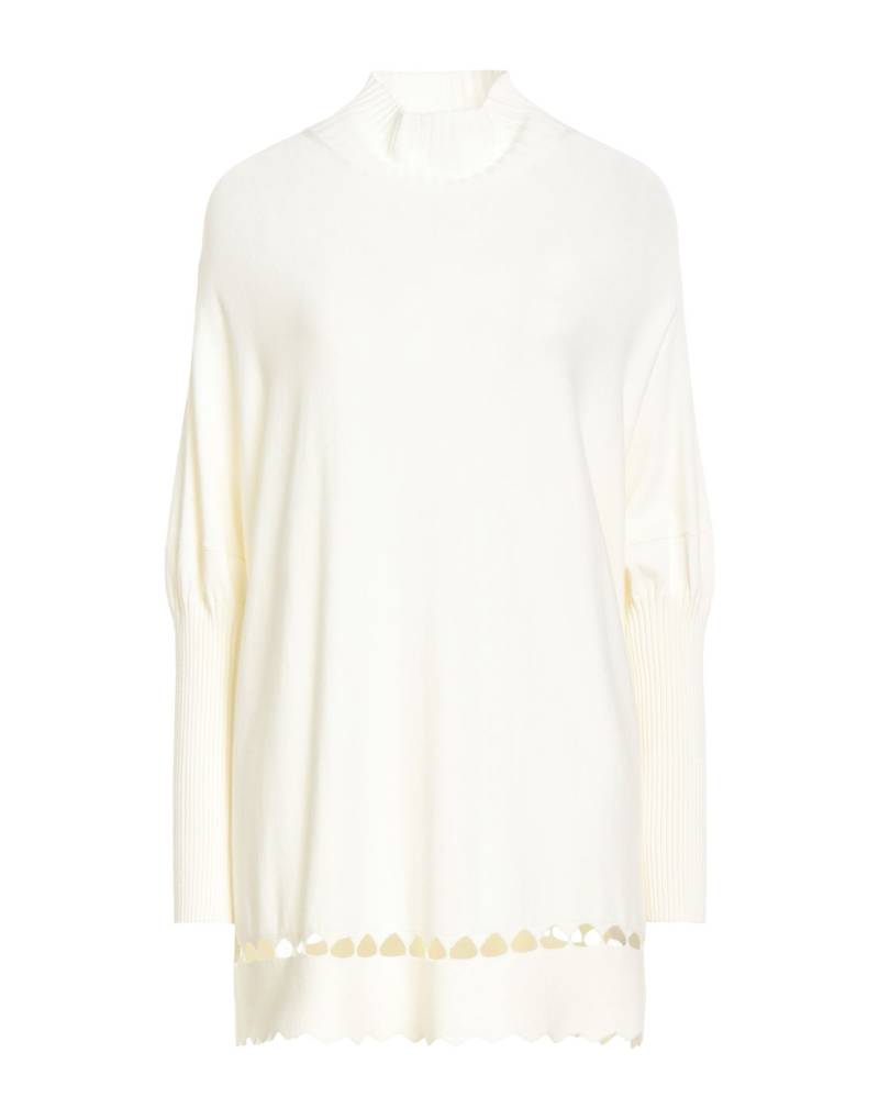 MANILA GRACE Rollkragenpullover Damen Cremeweiß von MANILA GRACE