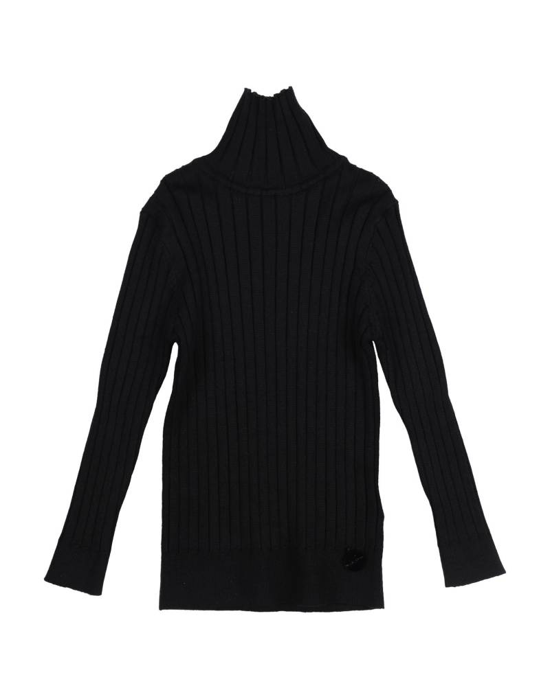 MANILA GRACE Rollkragenpullover Kinder Schwarz von MANILA GRACE