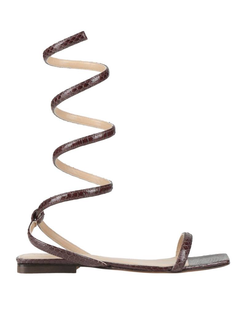 MANILA GRACE Sandale Damen Dunkelbraun von MANILA GRACE