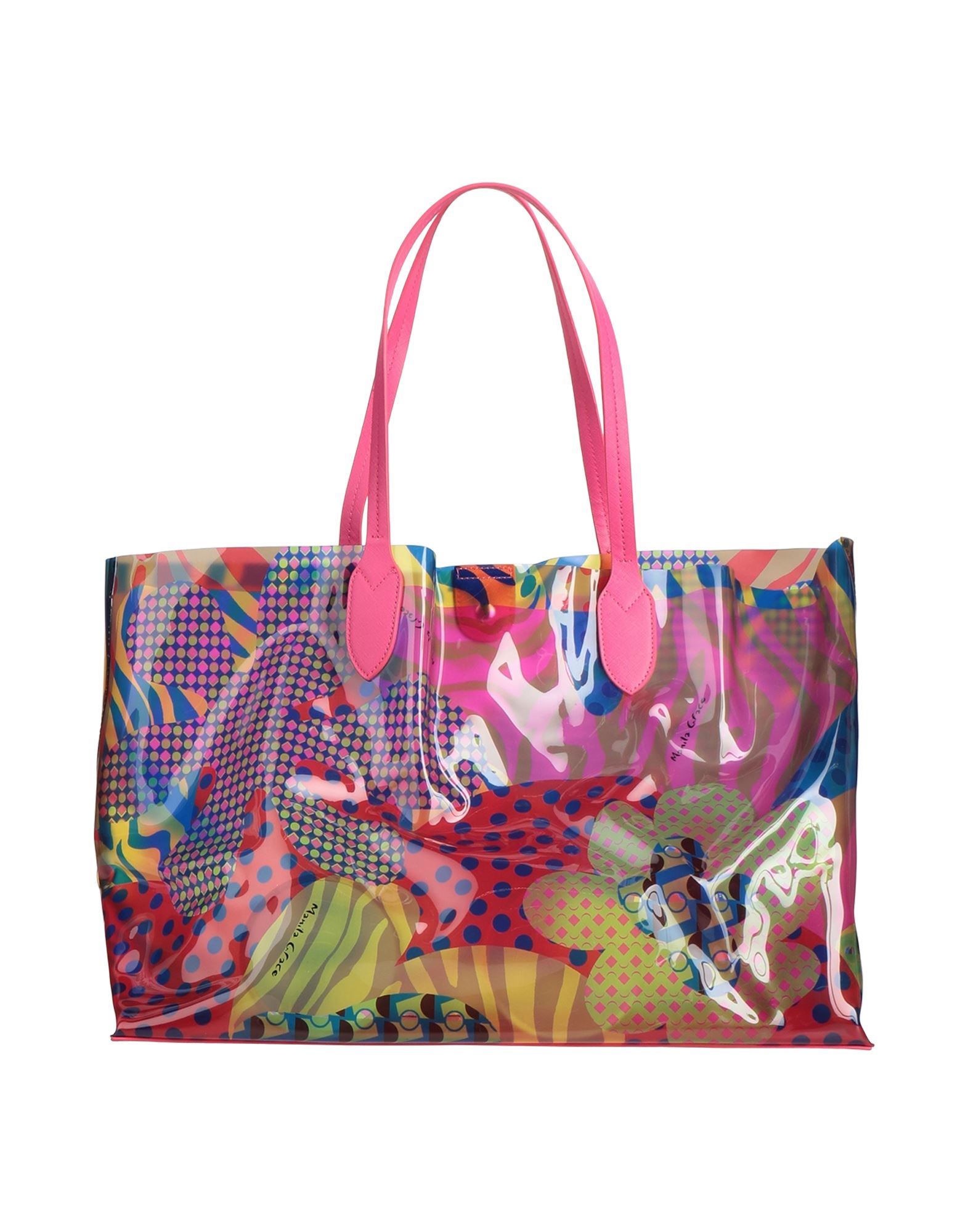 MANILA GRACE Schultertasche Damen Fuchsia von MANILA GRACE