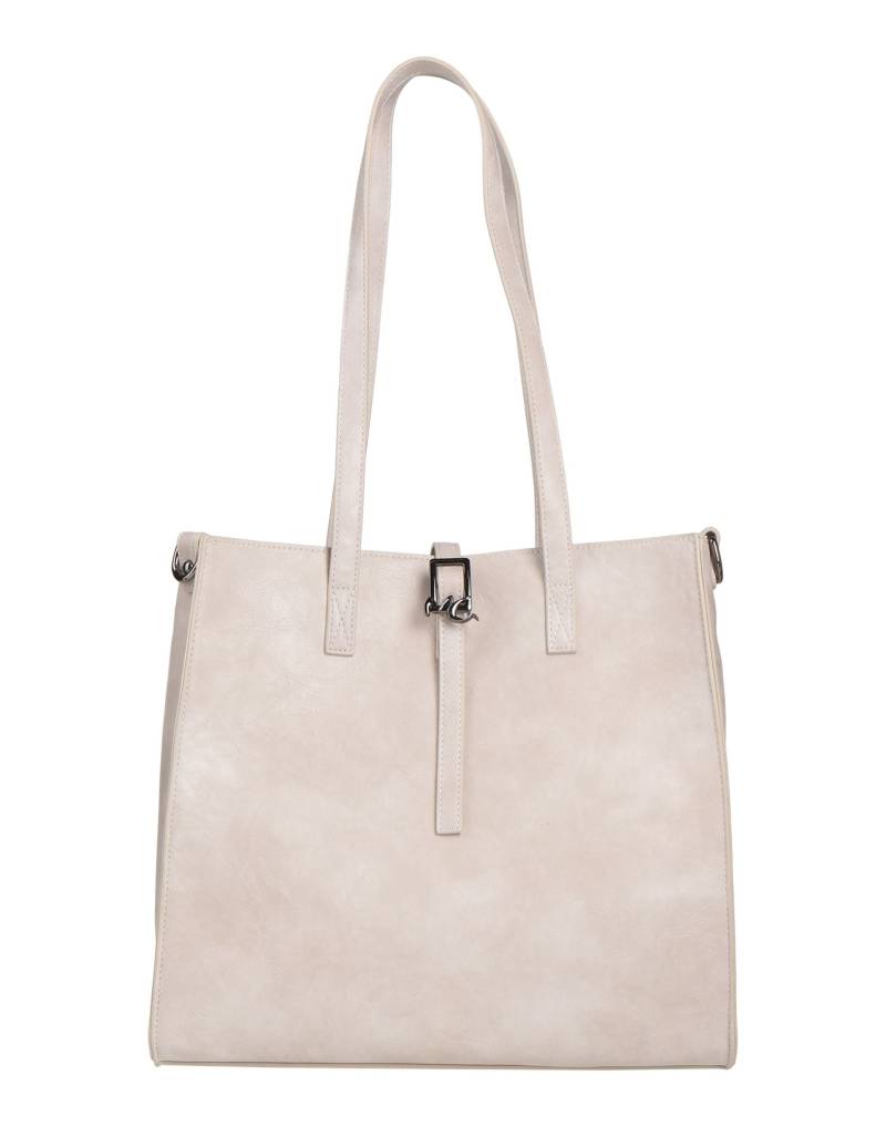 MANILA GRACE Schultertasche Damen Hellgrau von MANILA GRACE