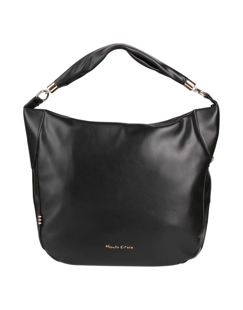 MANILA GRACE Schultertasche Damen Schwarz von MANILA GRACE