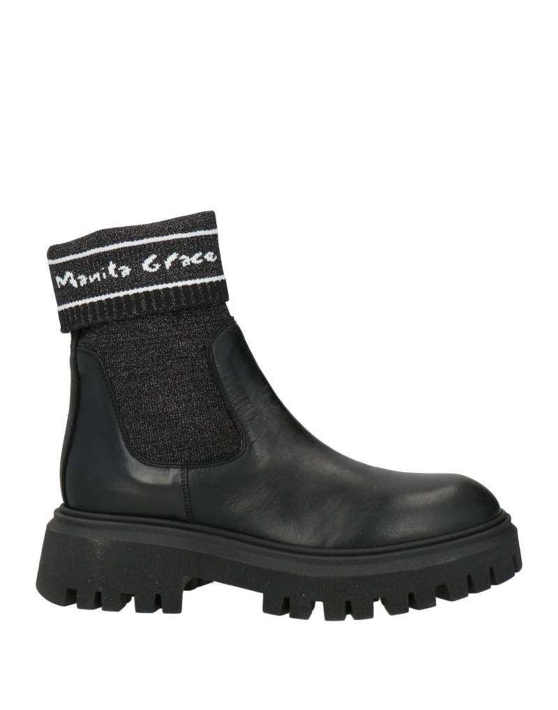MANILA GRACE Stiefelette Damen Schwarz von MANILA GRACE
