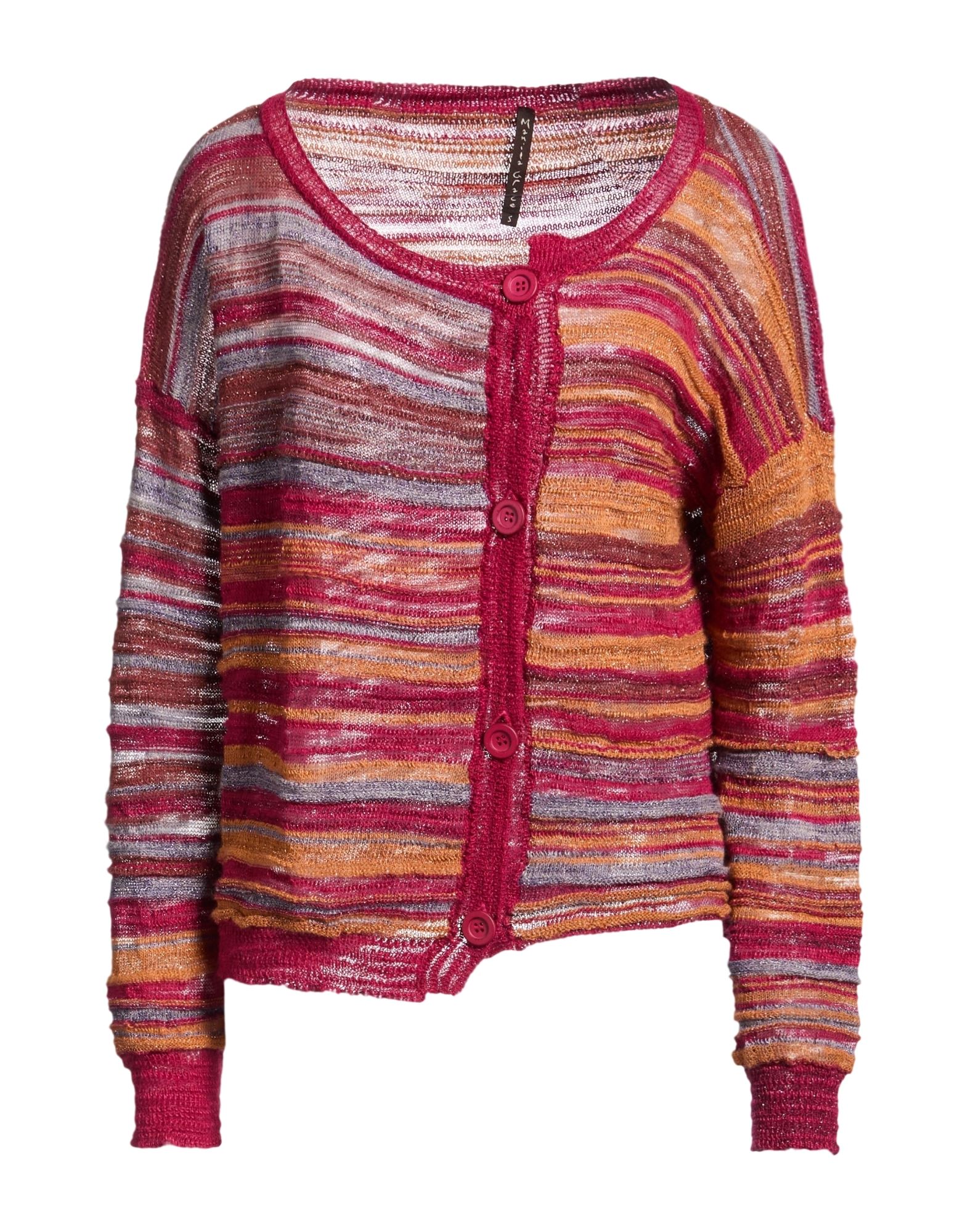 MANILA GRACE Strickjacke Damen Magenta von MANILA GRACE