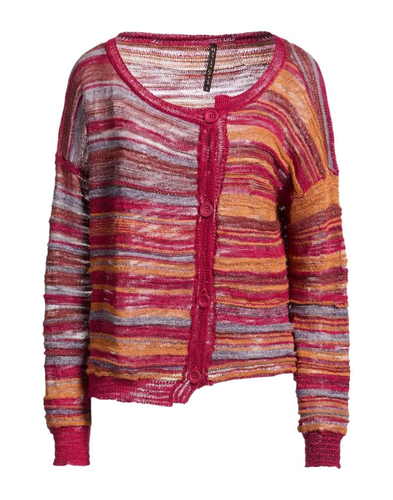 MANILA GRACE Strickjacke Damen Magenta von MANILA GRACE