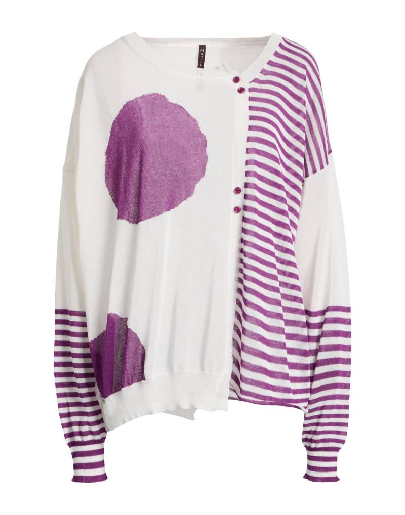 MANILA GRACE Strickjacke Damen Malve von MANILA GRACE