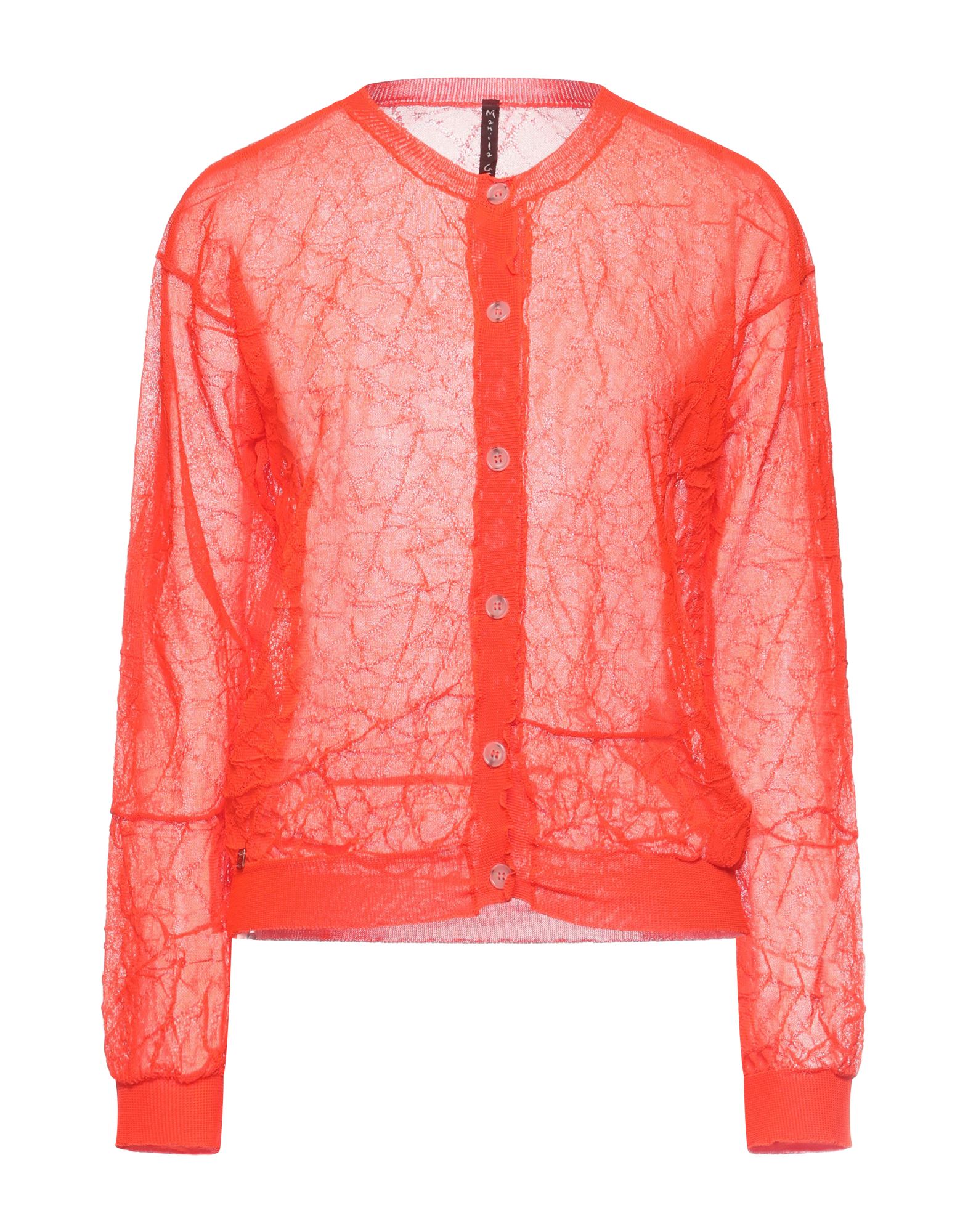 MANILA GRACE Strickjacke Damen Orange von MANILA GRACE