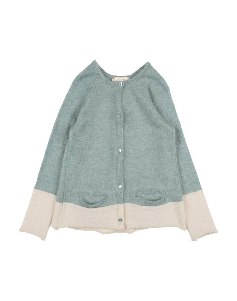MANILA GRACE Strickjacke Kinder Tūrkis von MANILA GRACE