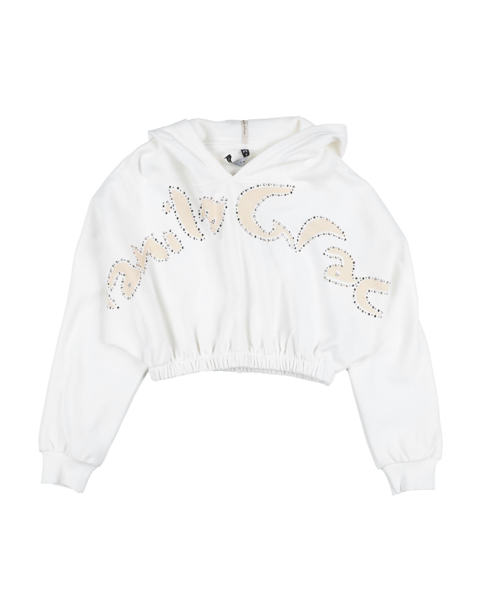 MANILA GRACE Sweatshirt Kinder Elfenbein von MANILA GRACE