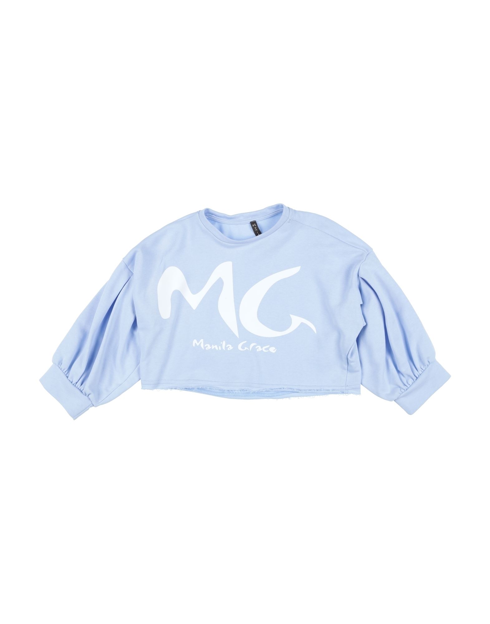 MANILA GRACE Sweatshirt Kinder Hellblau von MANILA GRACE