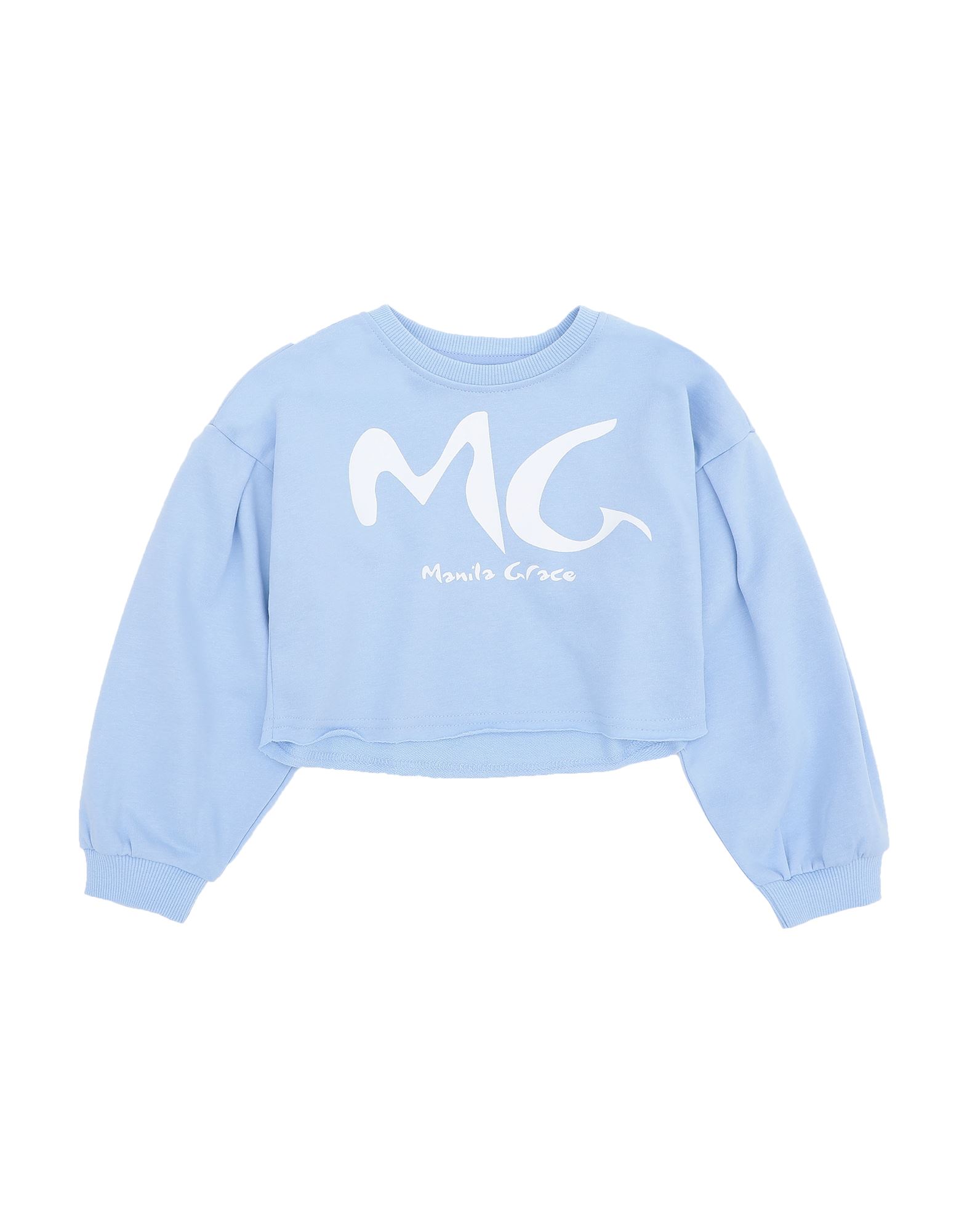 MANILA GRACE Sweatshirt Kinder Himmelblau von MANILA GRACE