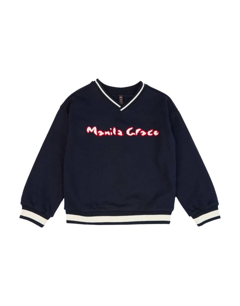 MANILA GRACE Sweatshirt Kinder Nachtblau von MANILA GRACE