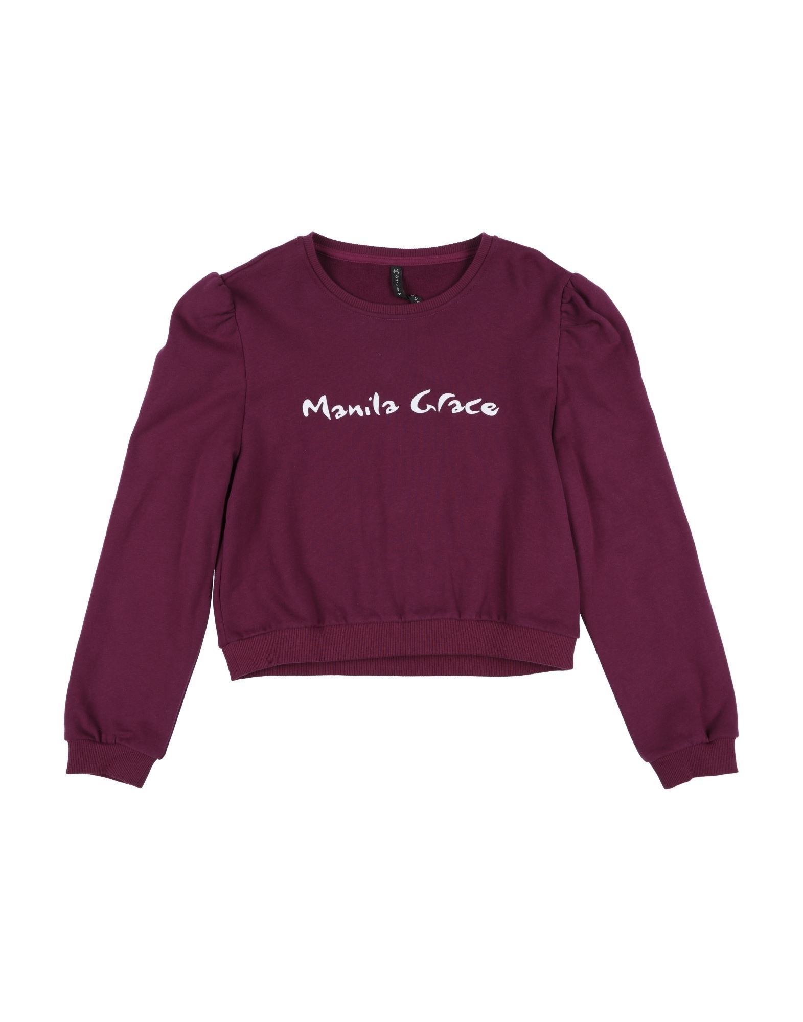 MANILA GRACE Sweatshirt Kinder Purpur von MANILA GRACE