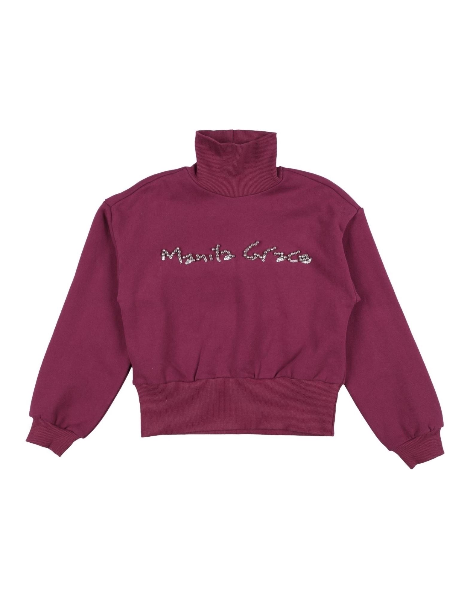 MANILA GRACE Sweatshirt Kinder Purpur von MANILA GRACE