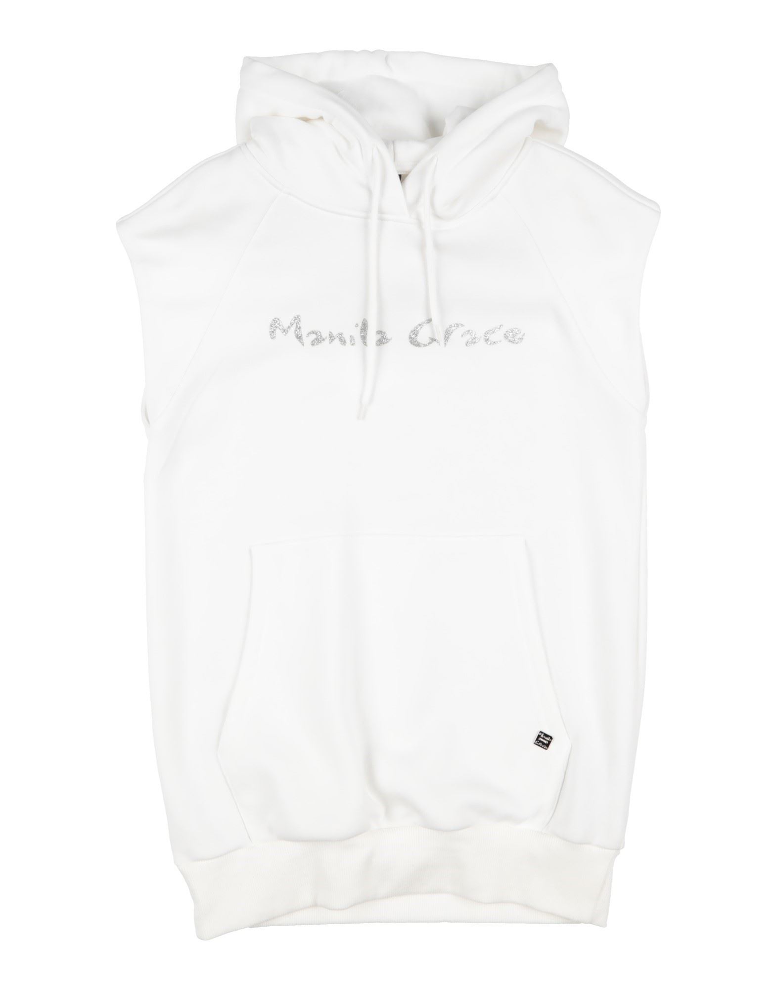 MANILA GRACE Sweatshirt Kinder Weiß von MANILA GRACE