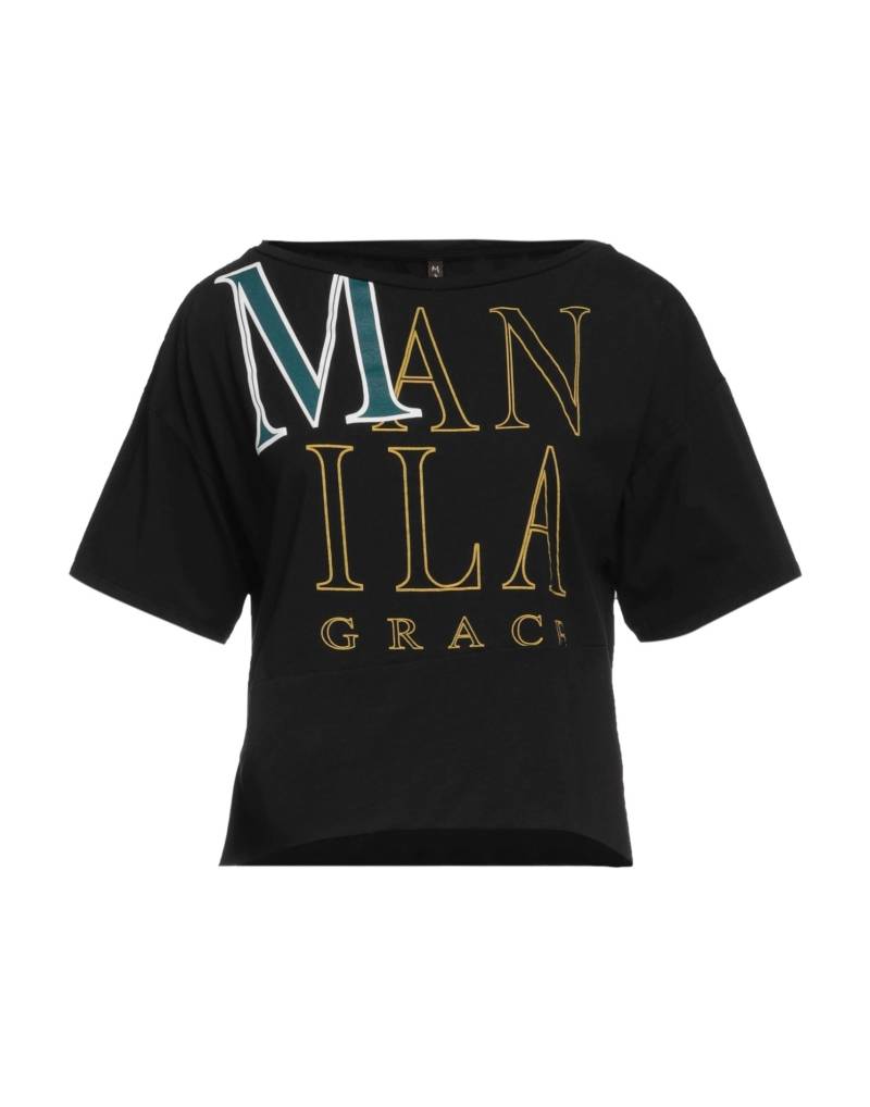 MANILA GRACE T-shirts Damen Schwarz von MANILA GRACE
