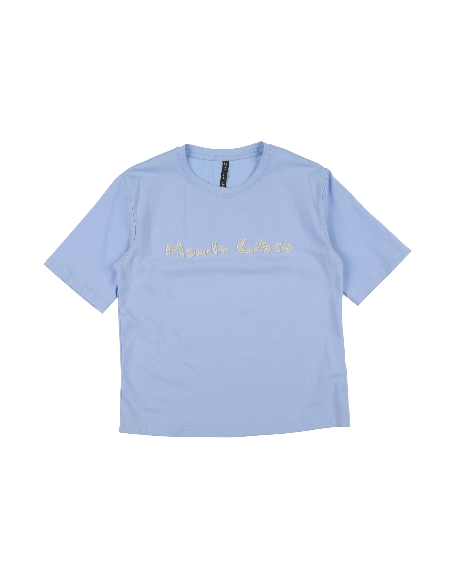 MANILA GRACE T-shirts Kinder Himmelblau von MANILA GRACE