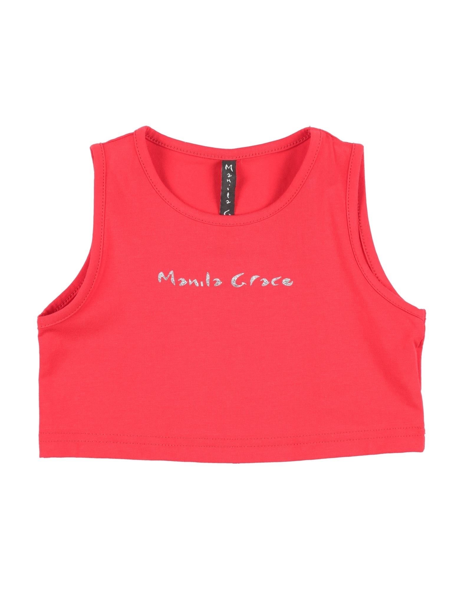 MANILA GRACE T-shirts Kinder Rot von MANILA GRACE