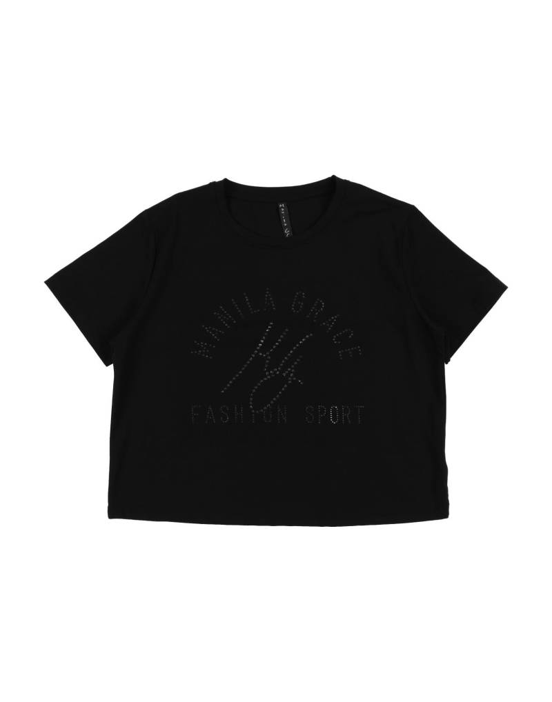 MANILA GRACE T-shirts Kinder Schwarz von MANILA GRACE