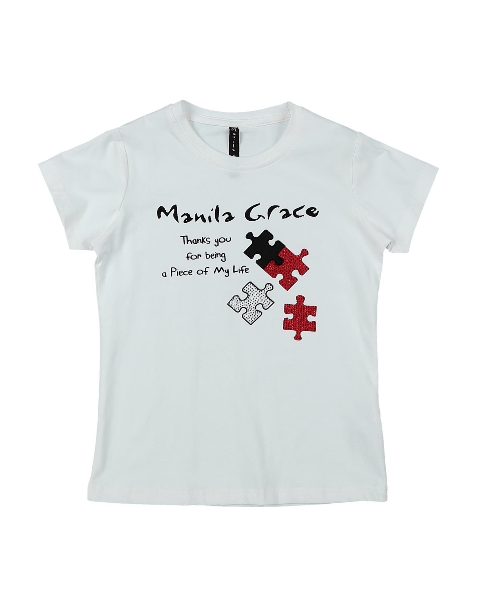 MANILA GRACE T-shirts Kinder Weiß MANILA GRACE T-shirts Kinder Weiß von MANILA GRACE