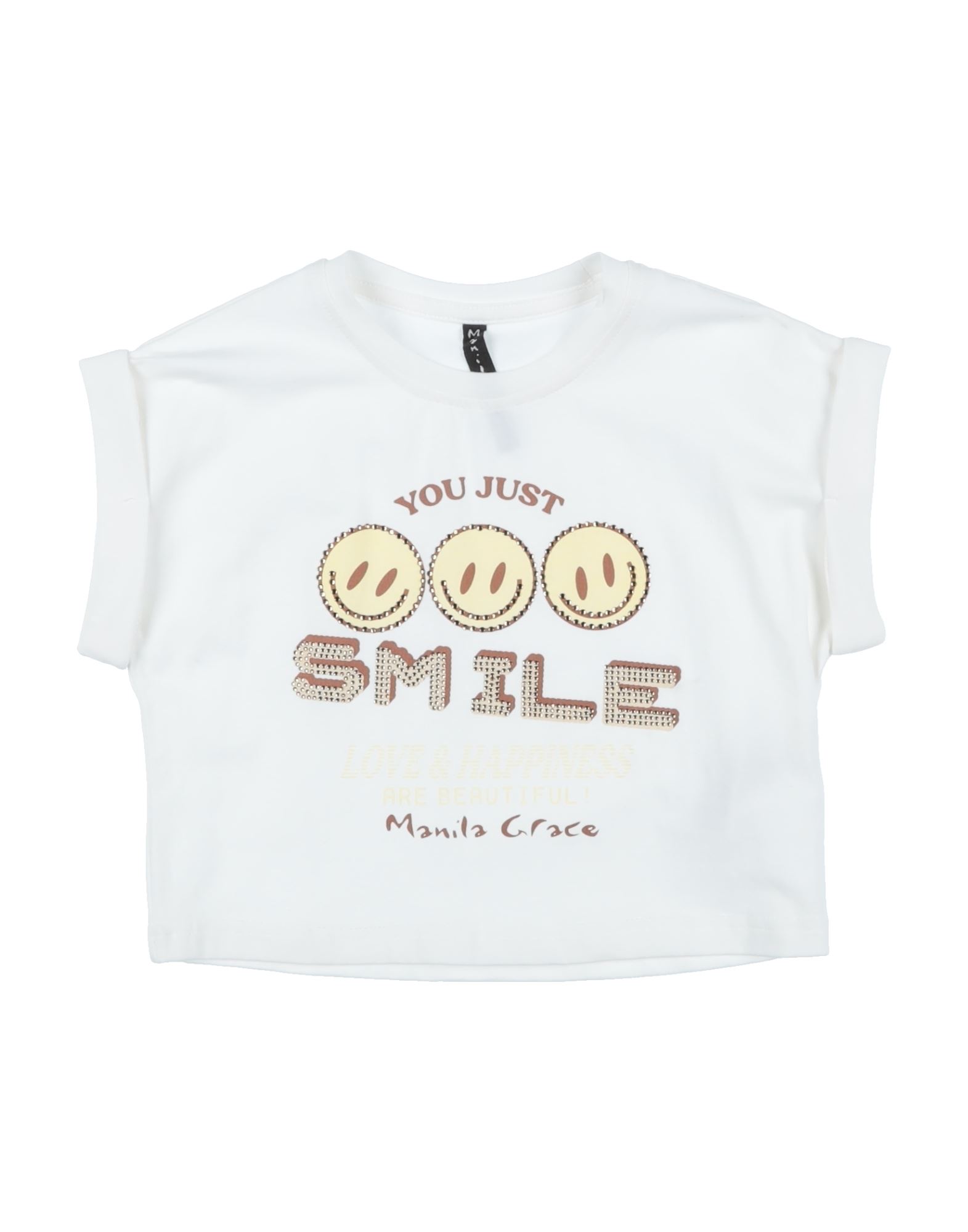 MANILA GRACE T-shirts Kinder Weiß von MANILA GRACE