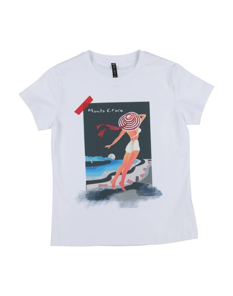 MANILA GRACE T-shirts Kinder Weiß von MANILA GRACE