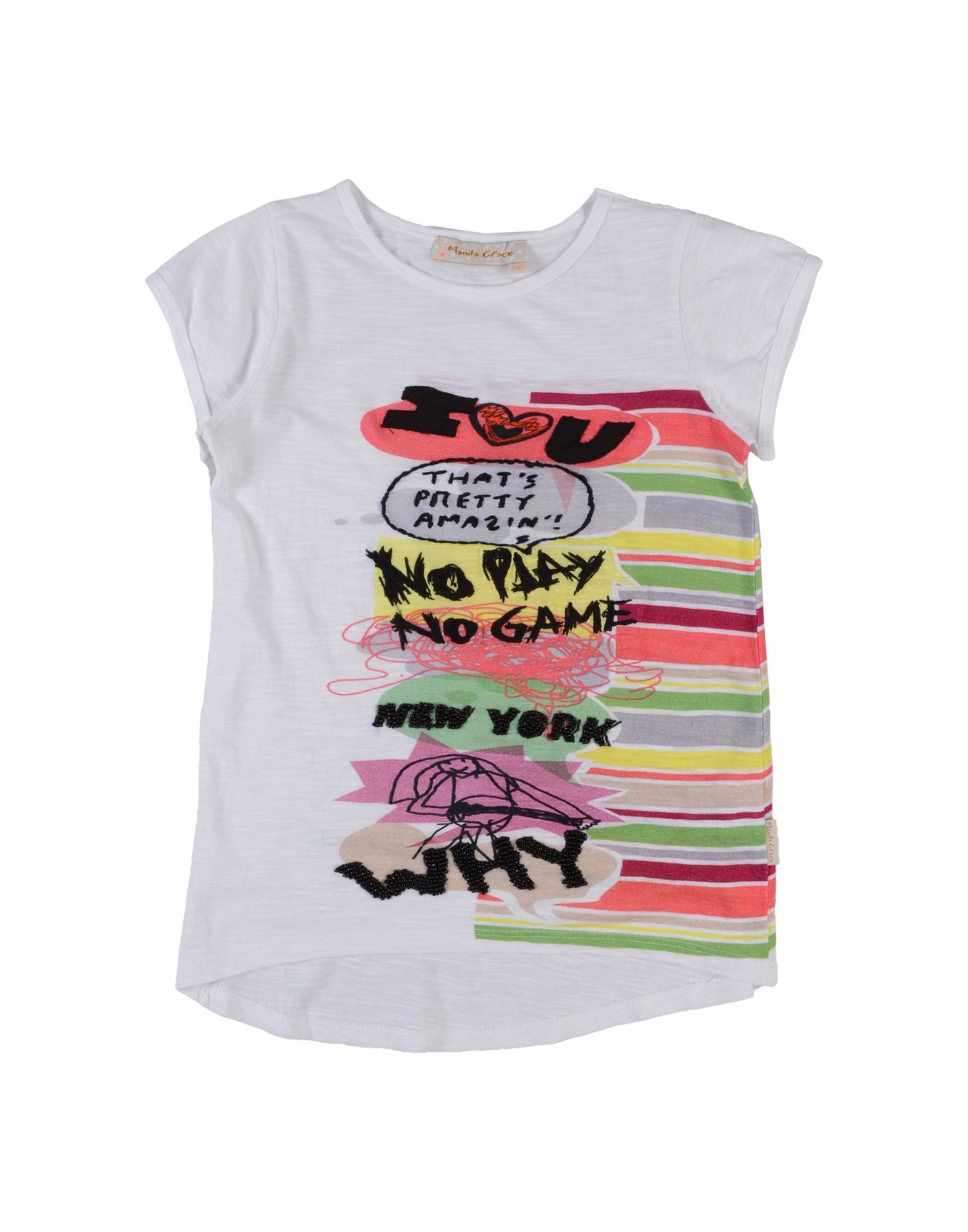 MANILA GRACE T-shirts Kinder Weiß von MANILA GRACE