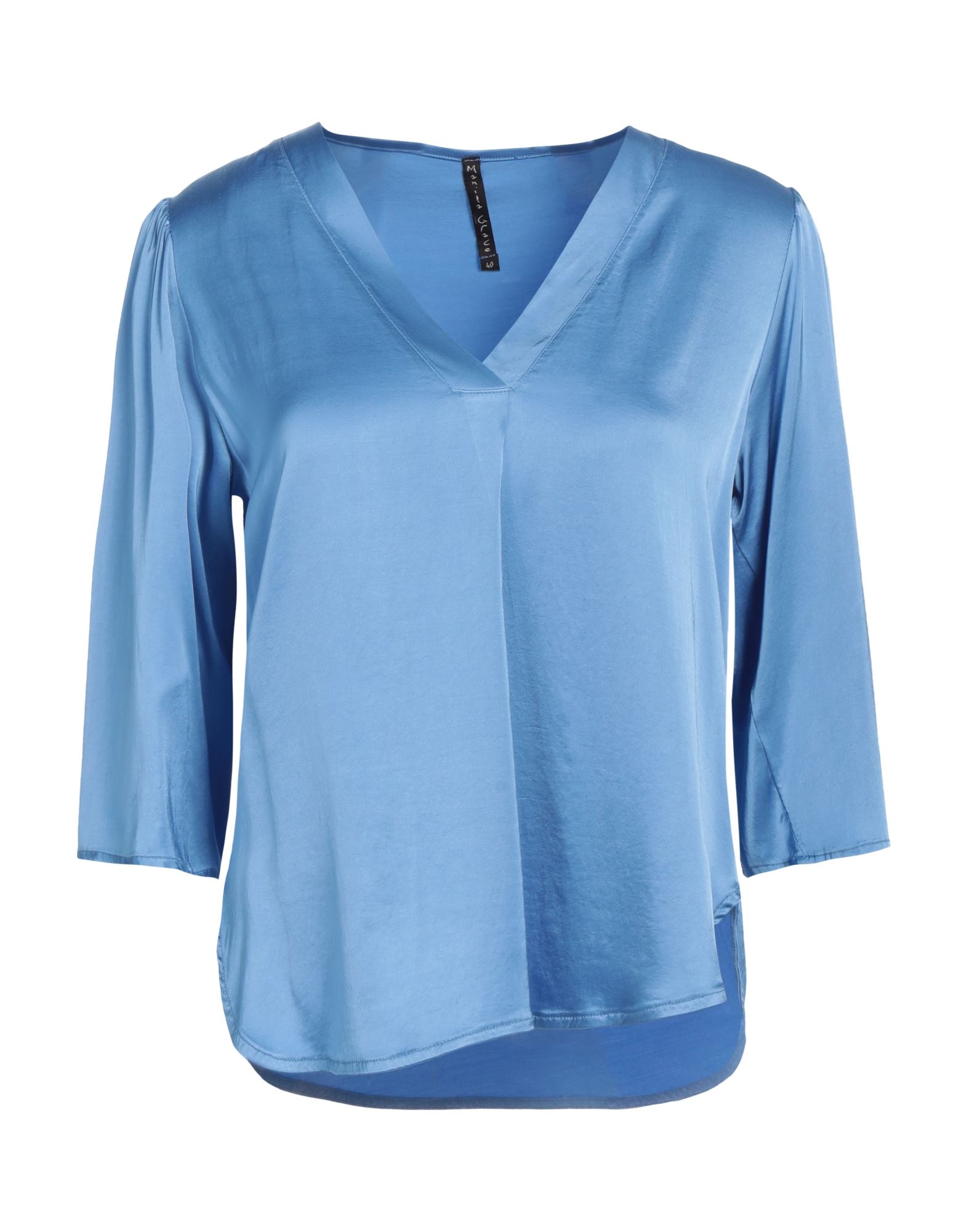 MANILA GRACE Top Damen Hellblau MANILA GRACE Top Damen Hellblau von MANILA GRACE