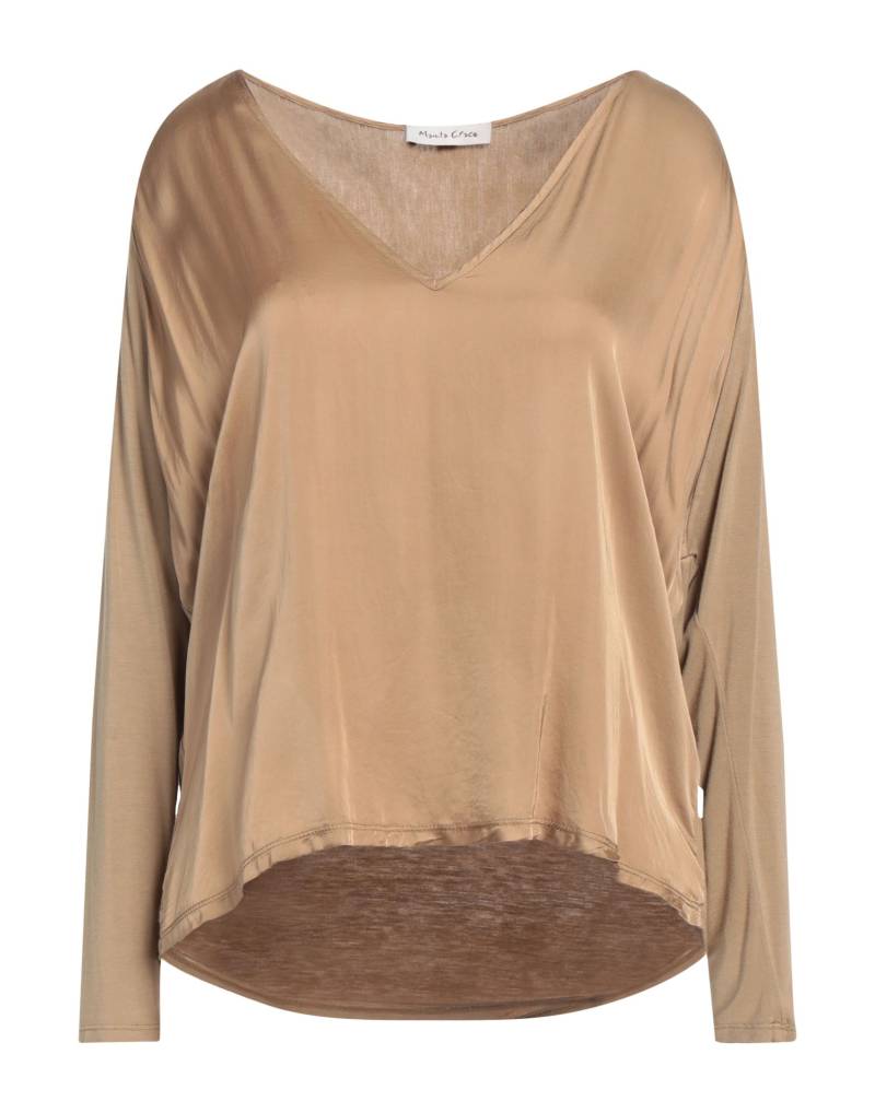 MANILA GRACE Top Damen Kamel von MANILA GRACE