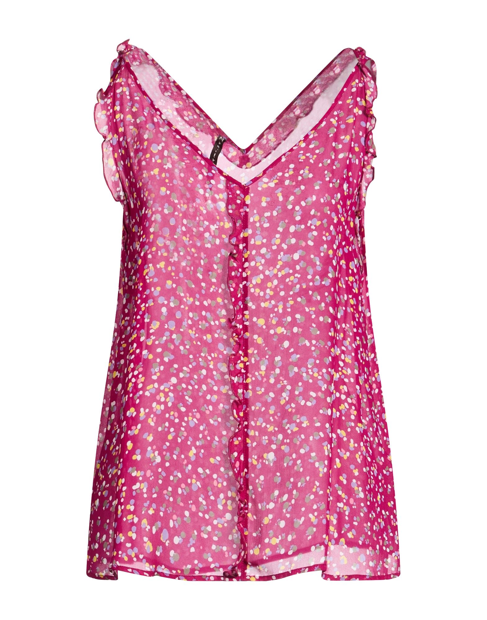 MANILA GRACE Top Damen Purpur von MANILA GRACE