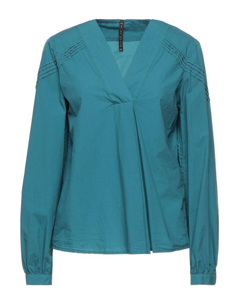 MANILA GRACE Top Damen Tūrkis von MANILA GRACE