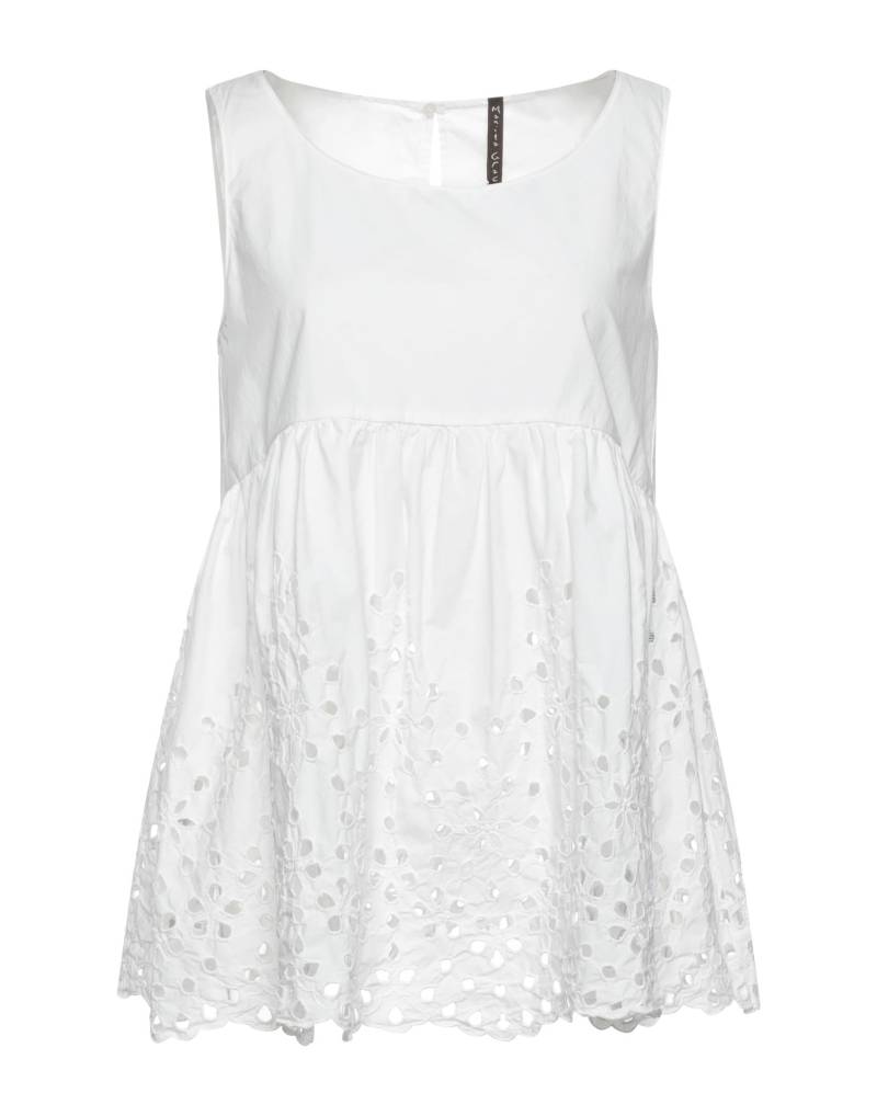 MANILA GRACE Top Damen Weiß von MANILA GRACE