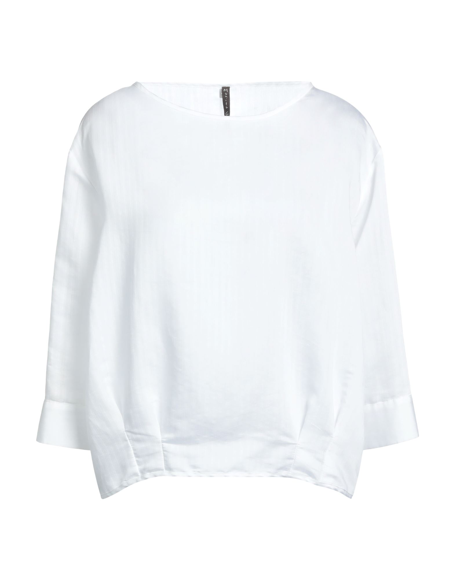 MANILA GRACE Top Damen Weiß von MANILA GRACE