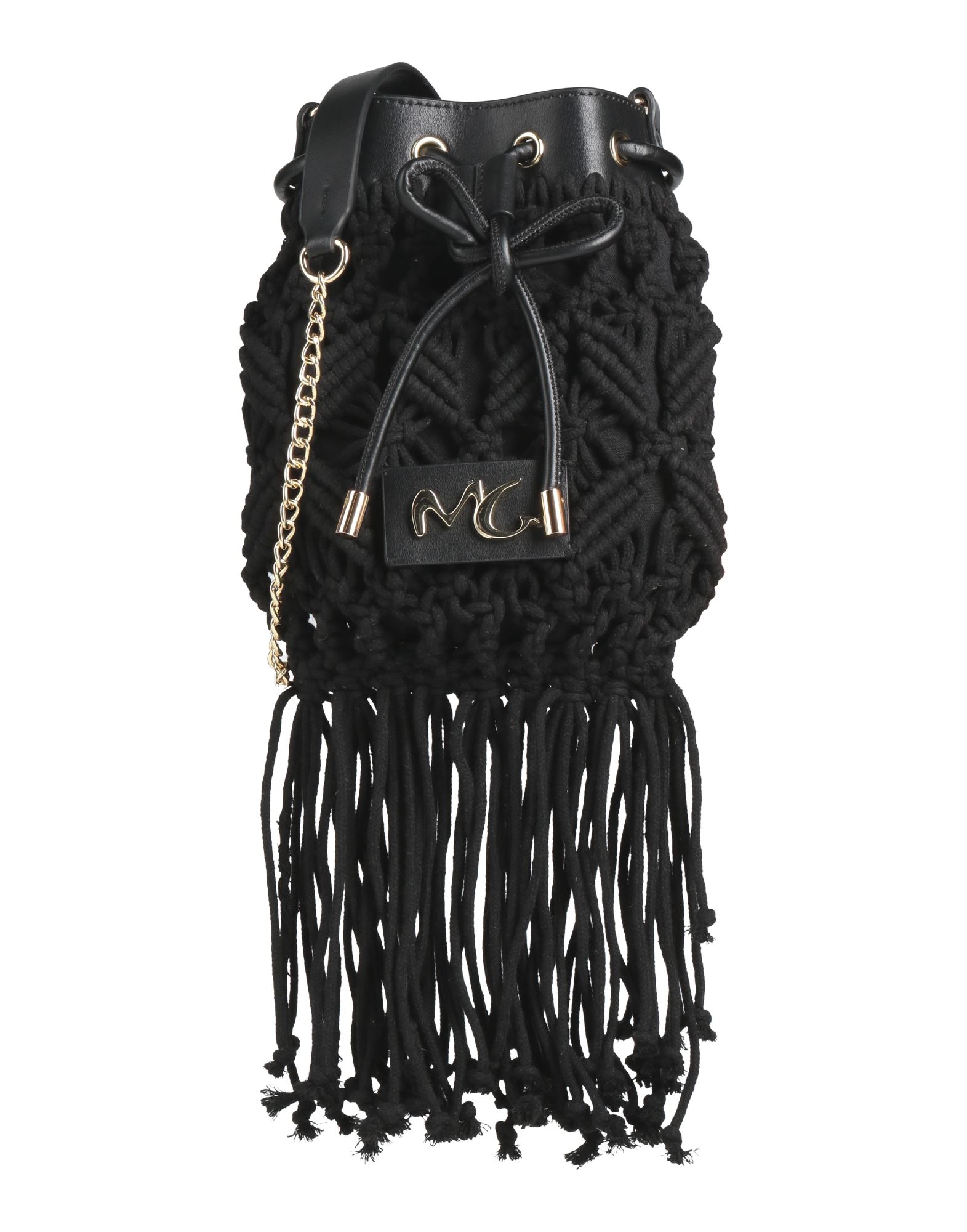 MANILA GRACE Umhängetasche Damen Schwarz von MANILA GRACE