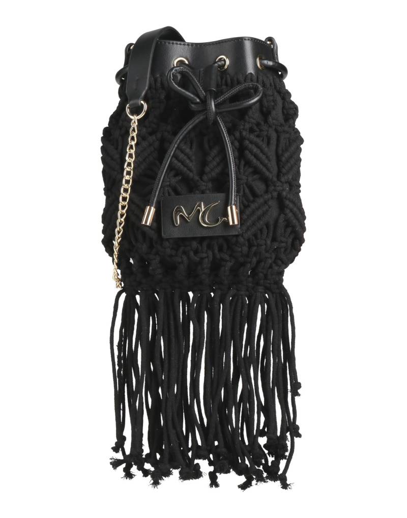 MANILA GRACE Umhängetasche Damen Schwarz von MANILA GRACE