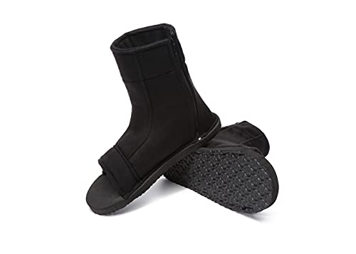 Anime Ninja Cosplay Schwarze Schuhe Halloween [US 5 - US 11] [Erwachsene/Kinder], Schwarz , 28 EU von MANMICOS
