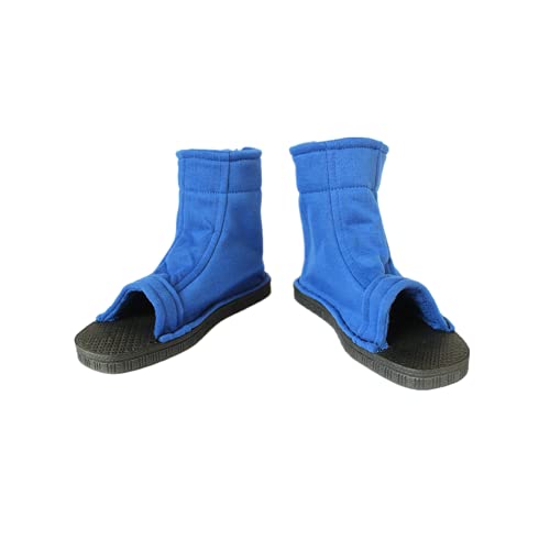 Anime Ninja Cosplay blaue Schuhe für Halloween [US 5 - US 11] [Erwachsene/Kinder], blau, 38/38.5 EU von MANMICOS