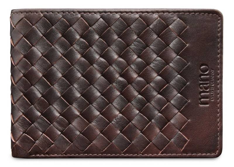 MANO Geldbörse Don Luca, aus echtem Rindsleder von MANO