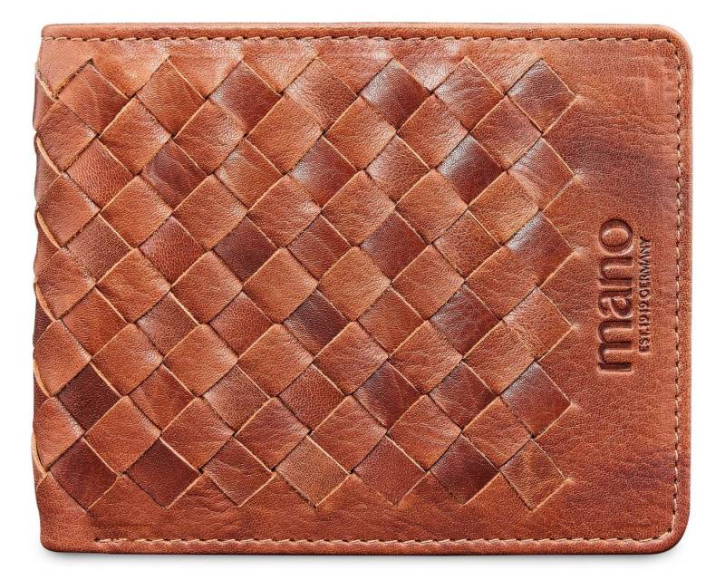 MANO Geldbörse Don Luca, aus echtem Rindsleder von MANO