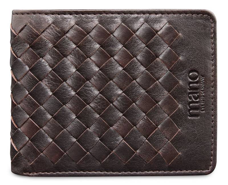 MANO Geldbörse Don Luca, aus echtem Rindsleder von MANO