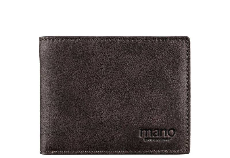 MANO Geldbörse Don Pietro - Geldbörse 11.5 cm (dunkelbraun) von MANO
