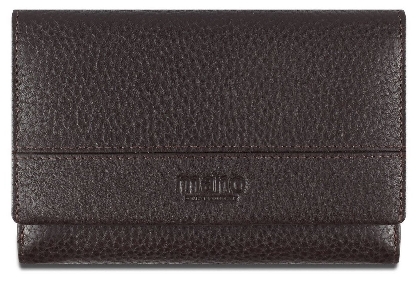 MANO Geldbörse Don Tommas, aus echtem Rindsleder von MANO