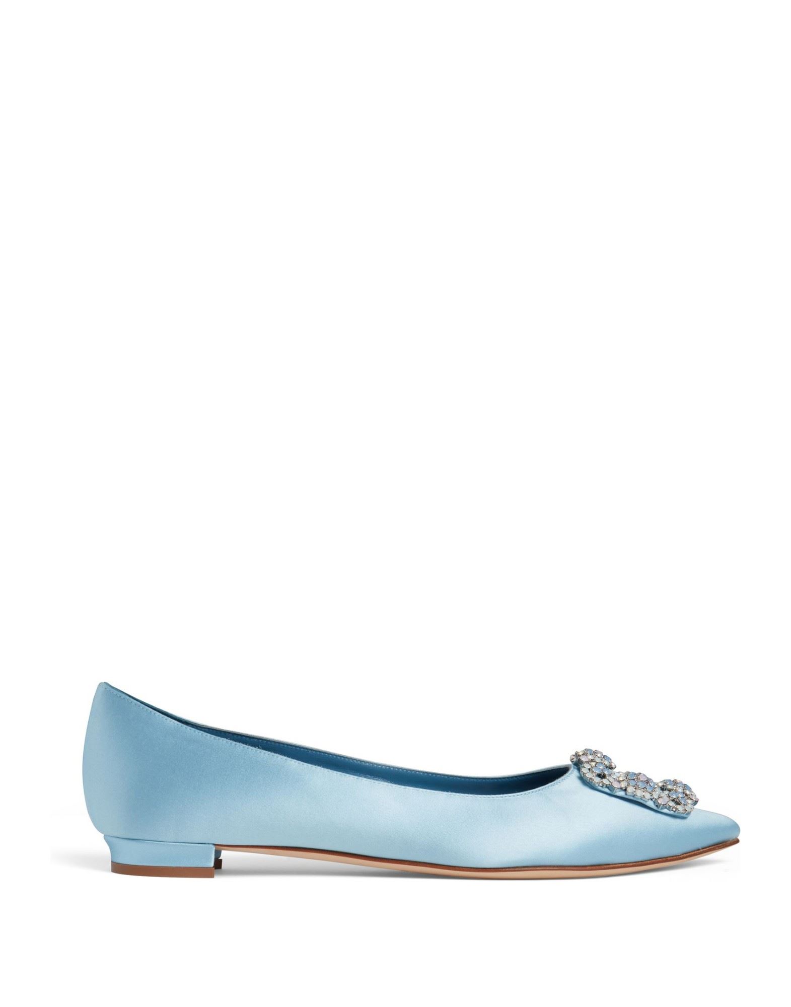 MANOLO BLAHNIK Ballerina Damen Azurblau von MANOLO BLAHNIK