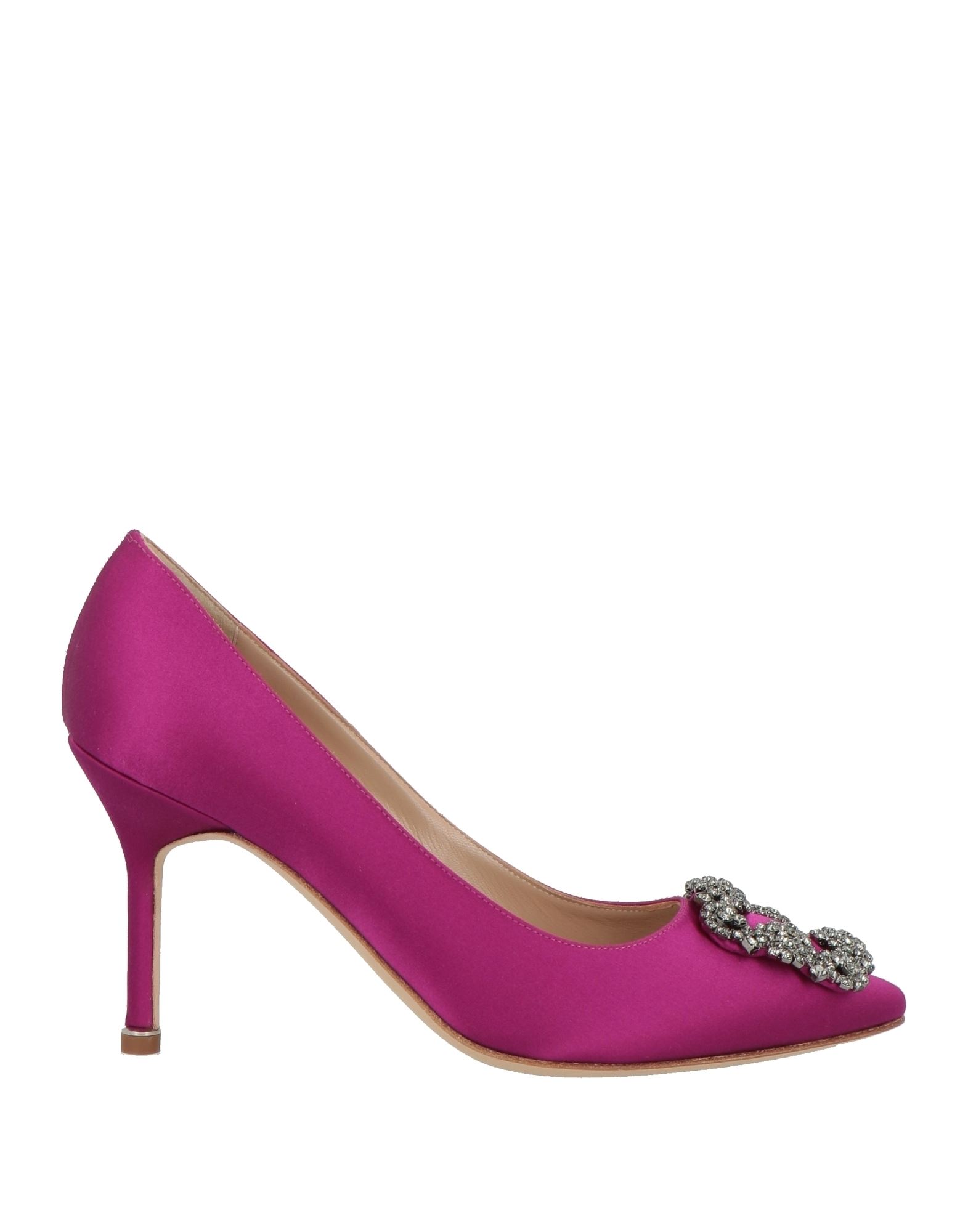 MANOLO BLAHNIK Pumps Damen Magenta von MANOLO BLAHNIK
