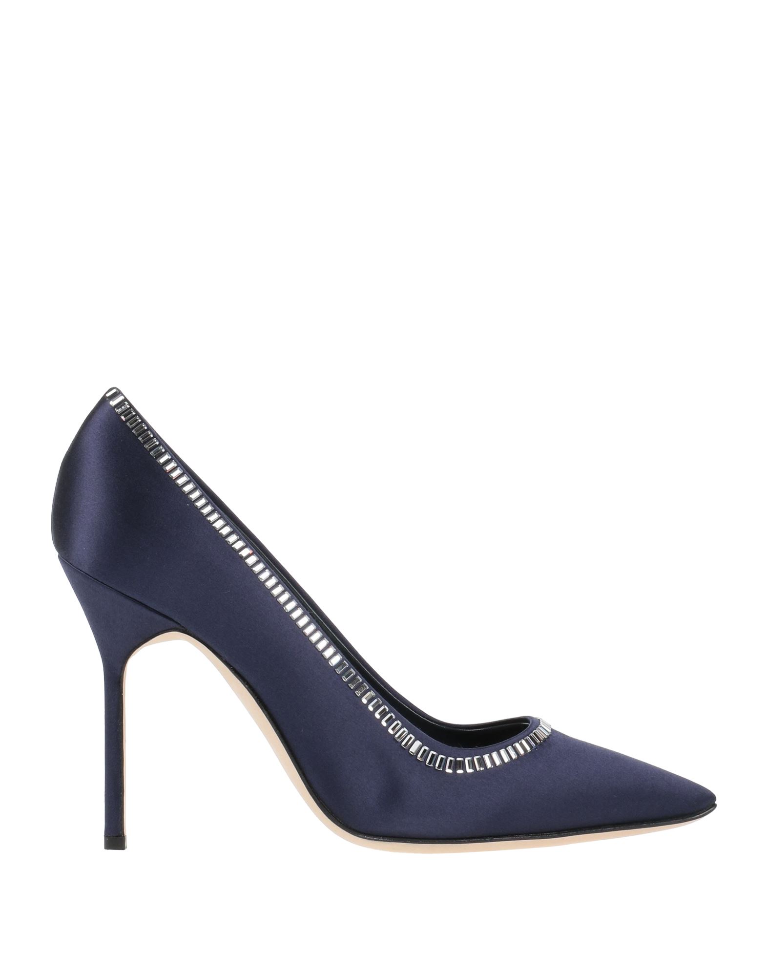 MANOLO BLAHNIK Pumps Damen Marineblau von MANOLO BLAHNIK