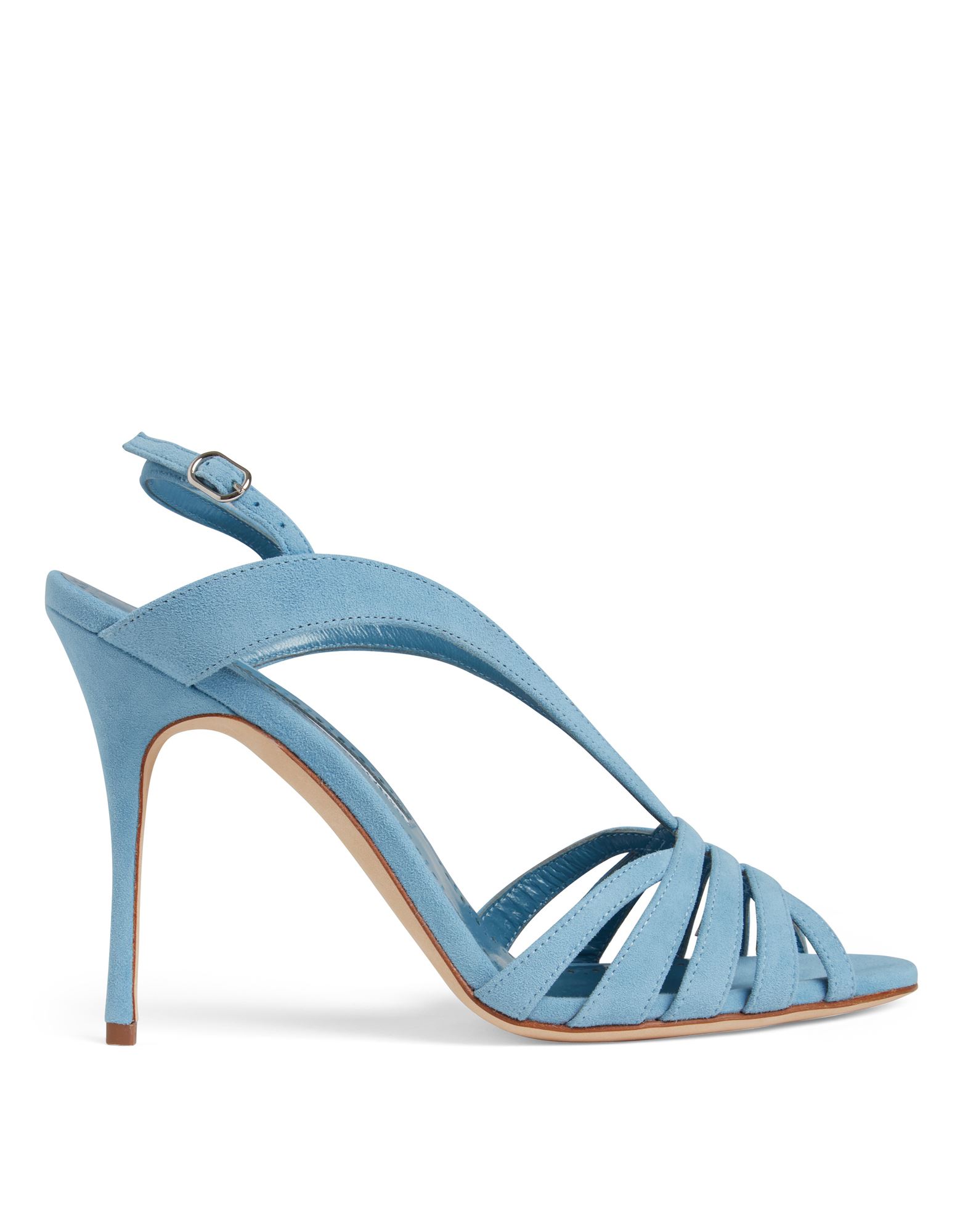 MANOLO BLAHNIK Sandale Damen Azurblau von MANOLO BLAHNIK