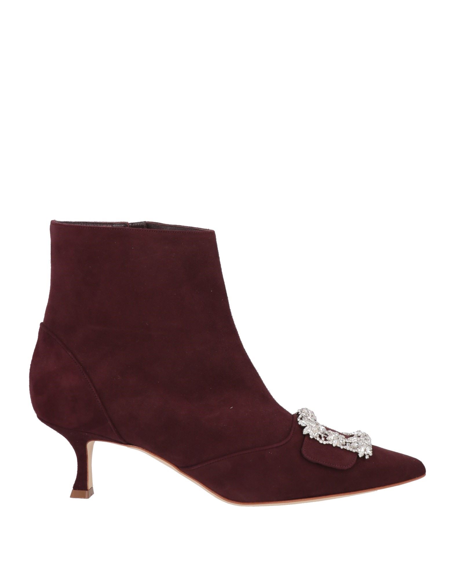 MANOLO BLAHNIK Stiefelette Damen Bordeaux von MANOLO BLAHNIK