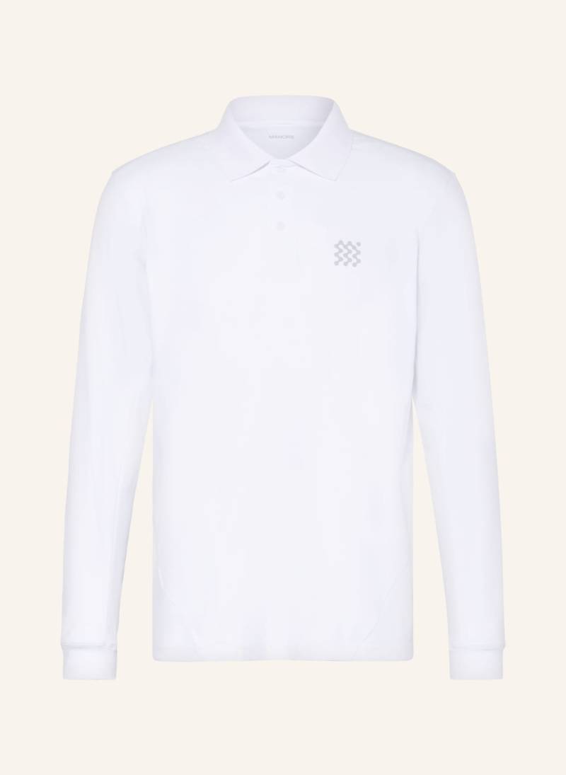 Manors Funktions-Poloshirt The Course weiss von MANORS