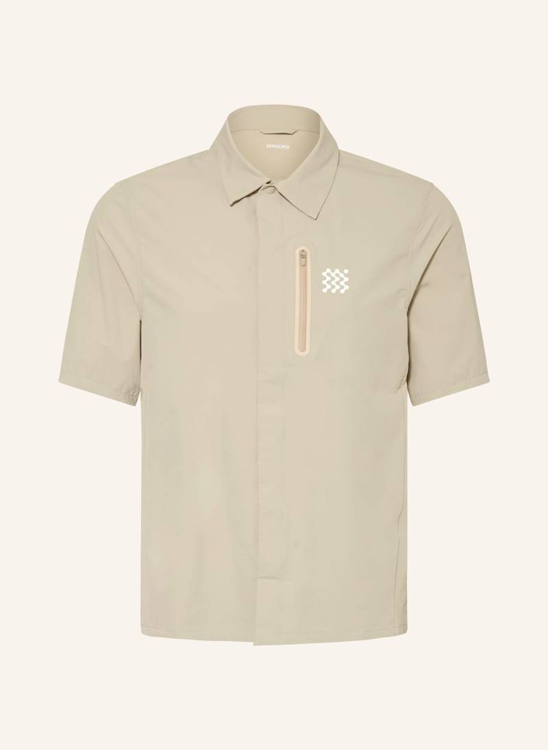 Manors Funktionsshirt beige von MANORS