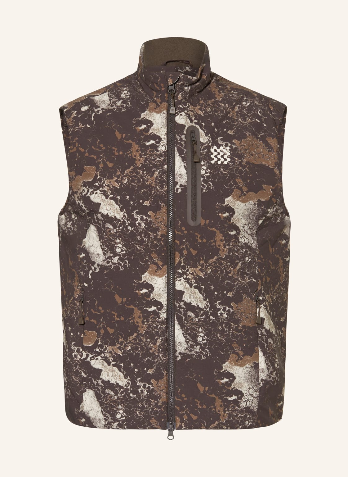 Manors Funktionsweste Woodland Course braun von MANORS